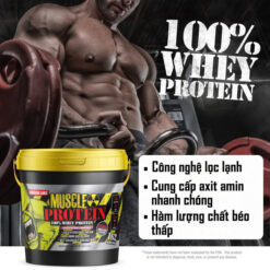 Whey Protein 100% từ Goliath Labs có tác dụng gì?