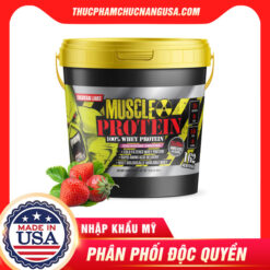 Muscle Whey Protein 100% hương dâu