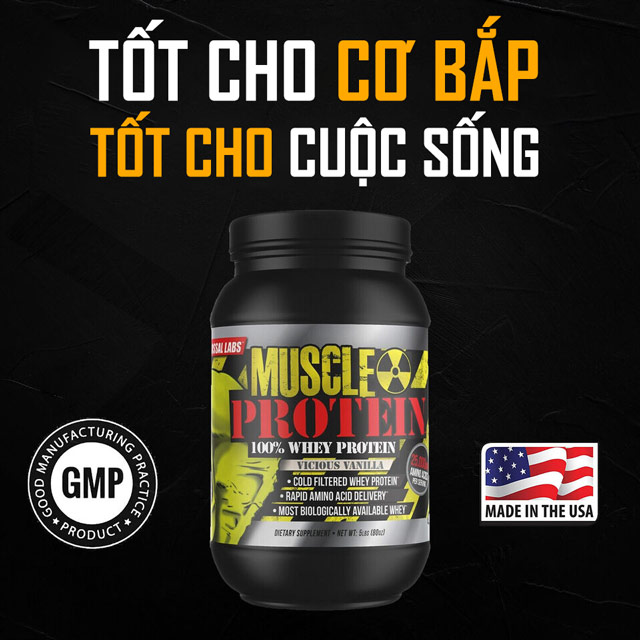 100% Whey Muscle Protein