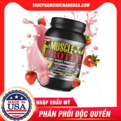 100% Whey Muscle Protein hương dâu