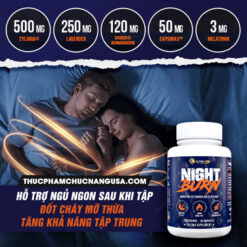 Viên uống Night Burn của Mỹ có công dụng gì