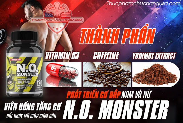 thành phần n.o. monster 