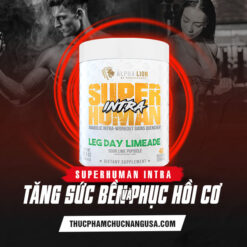 SUPERHUMAN INTRA tăng sức bền, giảm mệt mỏi đau nhức cơ