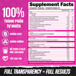 Thành phần có trong SUPERHUMAN WOMAN